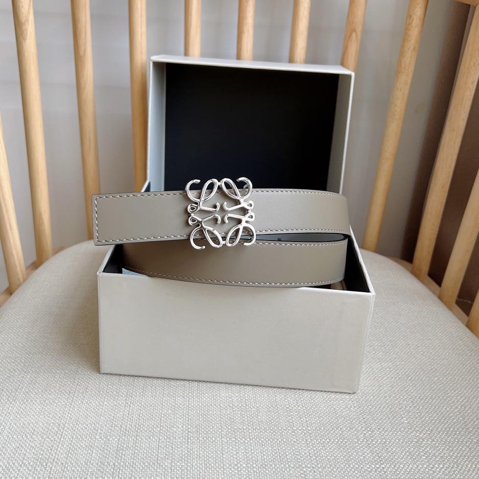 Loewe Reversible Anagram Belt In Smooth Calfskin - PerfectKickZ