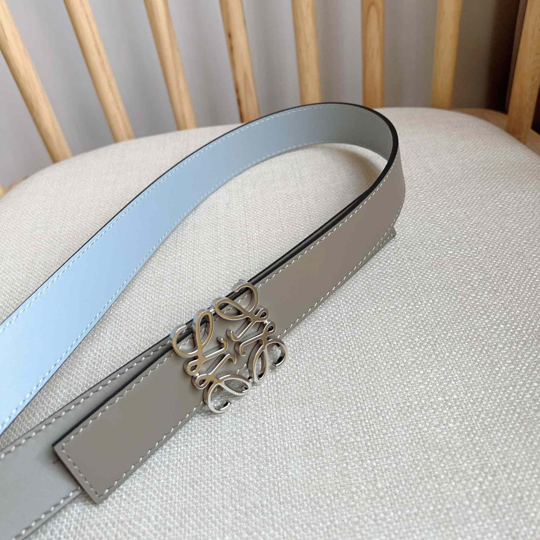 Loewe Reversible Anagram Belt In Smooth Calfskin - PerfectKickZ