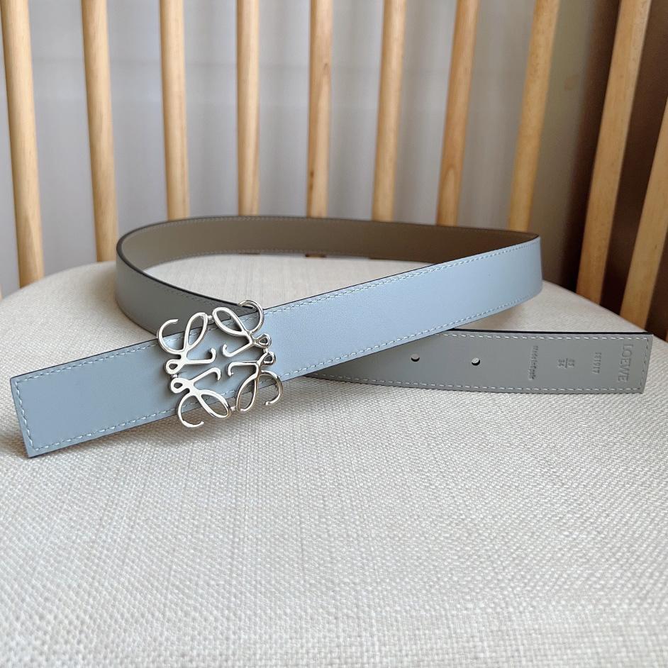 Loewe Reversible Anagram Belt In Smooth Calfskin - PerfectKickZ