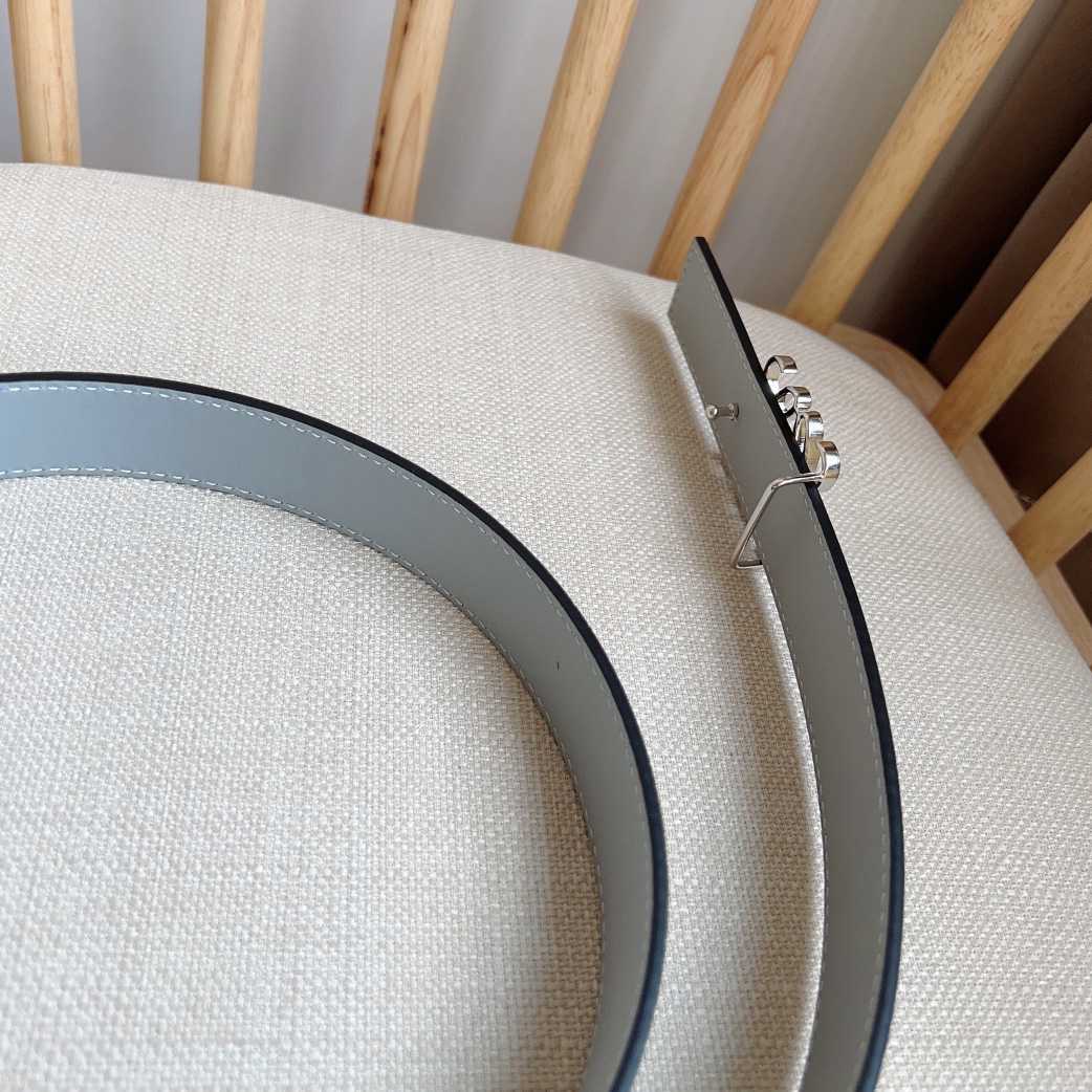Loewe Reversible Anagram Belt In Smooth Calfskin - PerfectKickZ