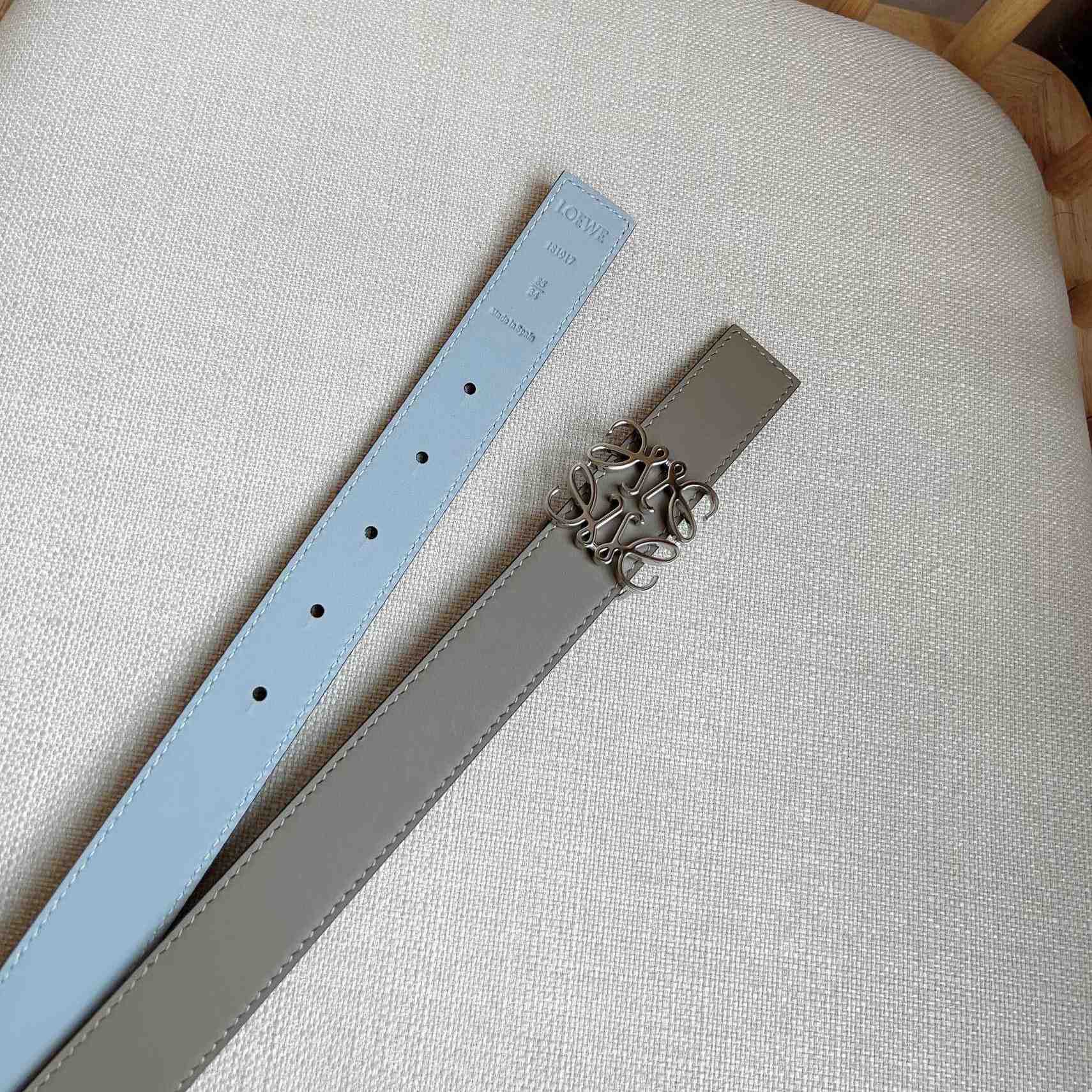 Loewe Reversible Anagram Belt In Smooth Calfskin - PerfectKickZ