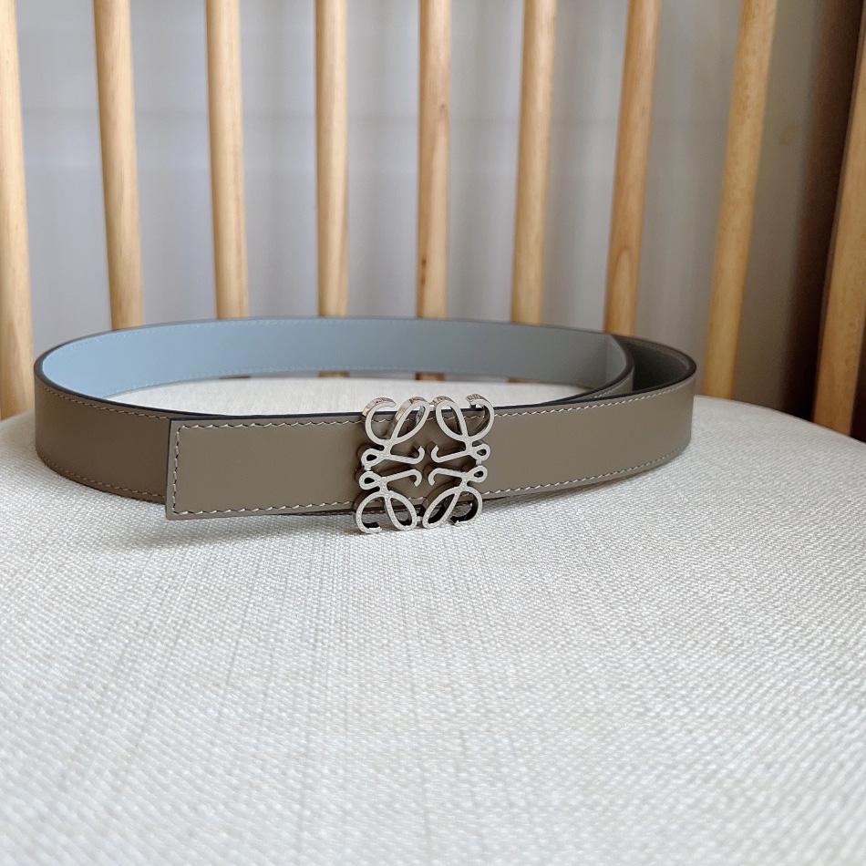 Loewe Reversible Anagram Belt In Smooth Calfskin - PerfectKickZ