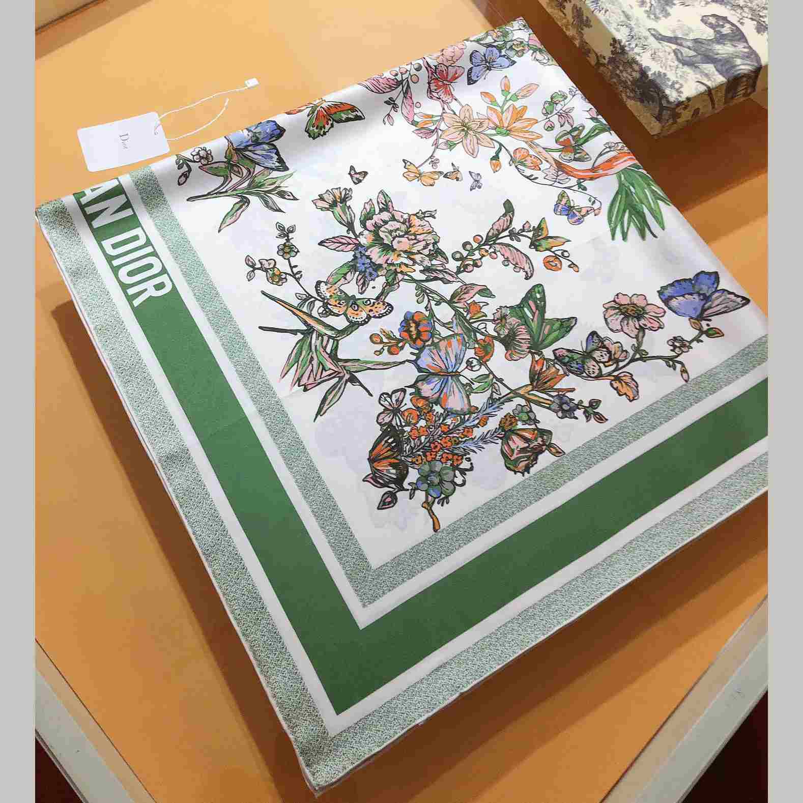 Dior Toile De Jouy Mexico 90 Square Scarf - 