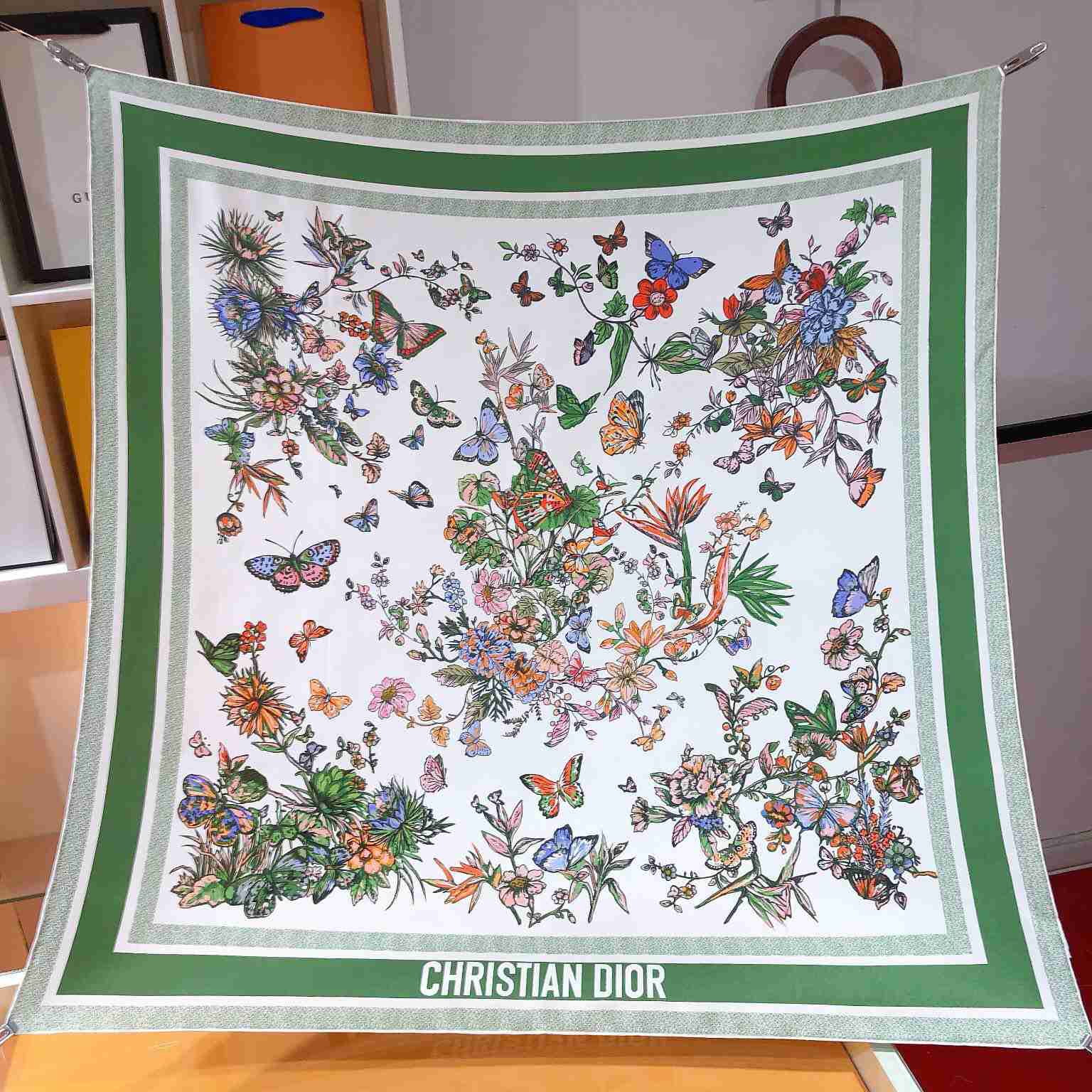 Dior Toile De Jouy Mexico 90 Square Scarf - PerfectKickZ