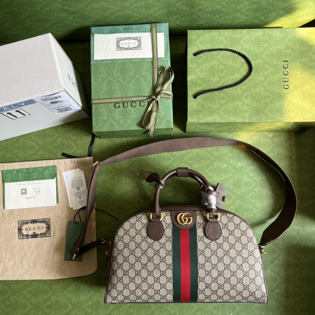 Gucci Savoy Medium Bowling Bag - PerfectKickZ