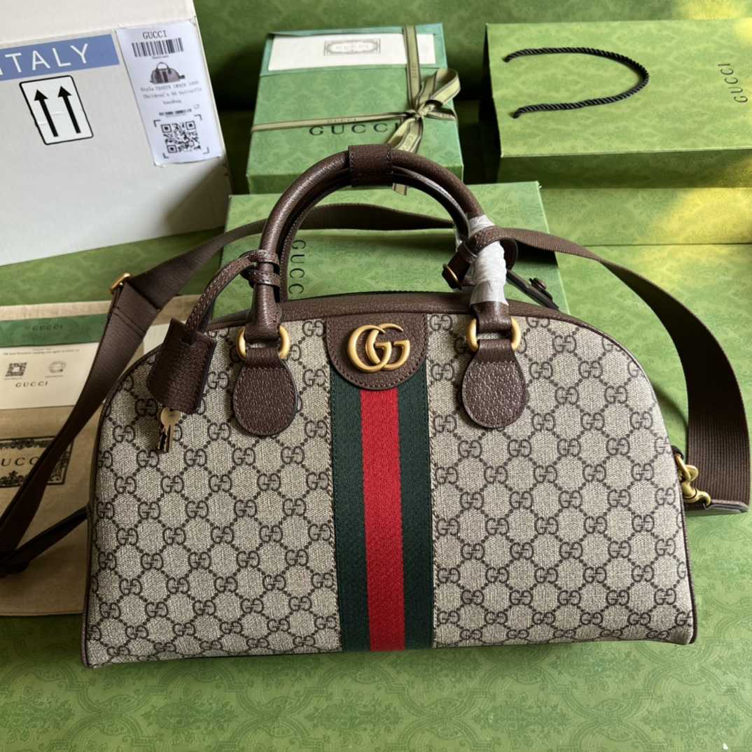 Gucci Savoy Medium Bowling Bag - PerfectKickZ