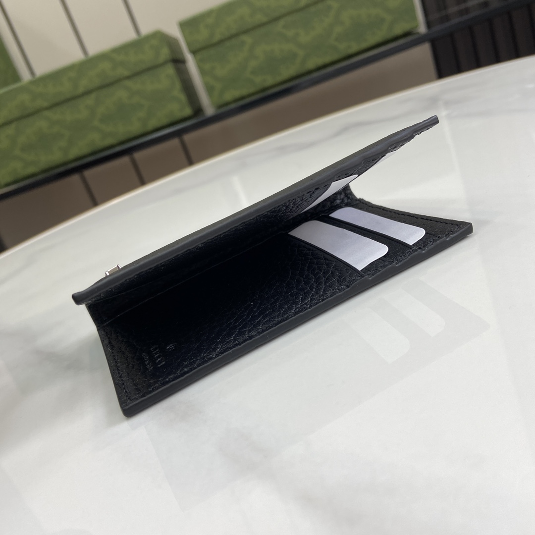 Gucci Long Card Case With Gucci Logo  - PerfectKickZ