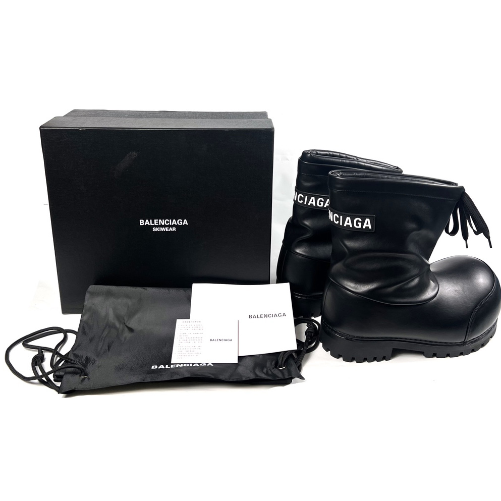 Balenciaga Alaska High Boot In Black - PerfectKickZ