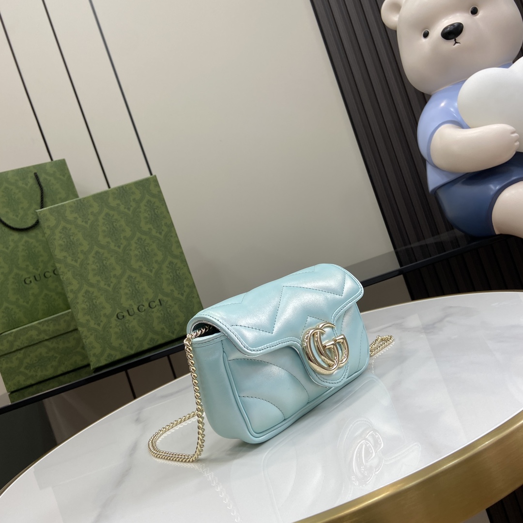 Gucci GG Marmont Super Mini Bag - PerfectKickZ
