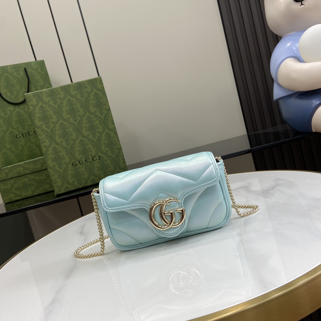 Gucci GG Marmont Super Mini Bag - PerfectKickZ