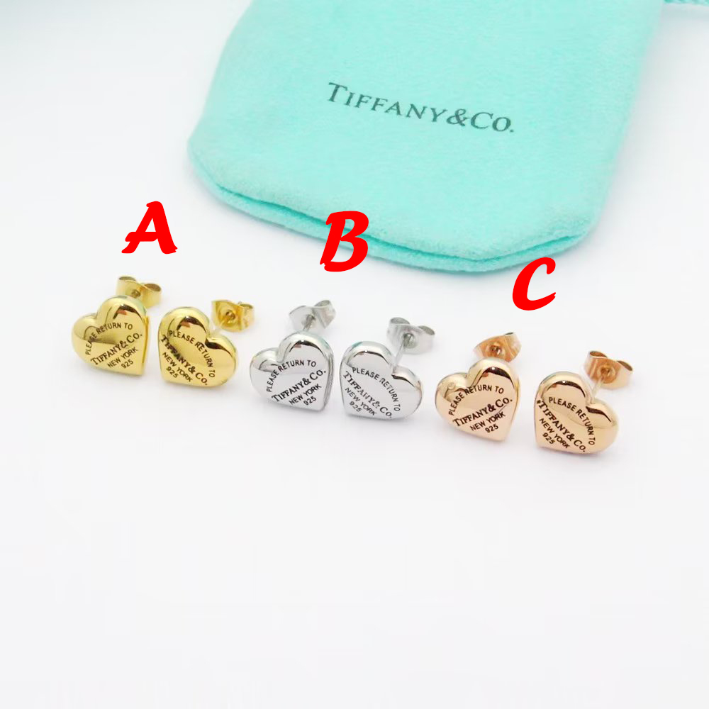 Tiffany&CO Full Heart Earrings - PerfectKickZ