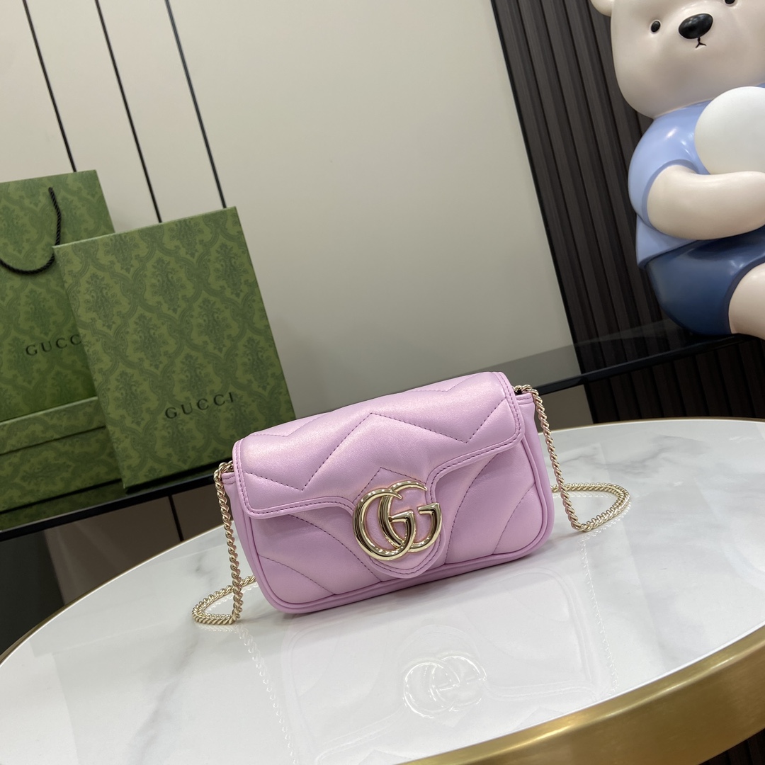 Gucci GG Marmont Super Mini Bag - PerfectKickZ