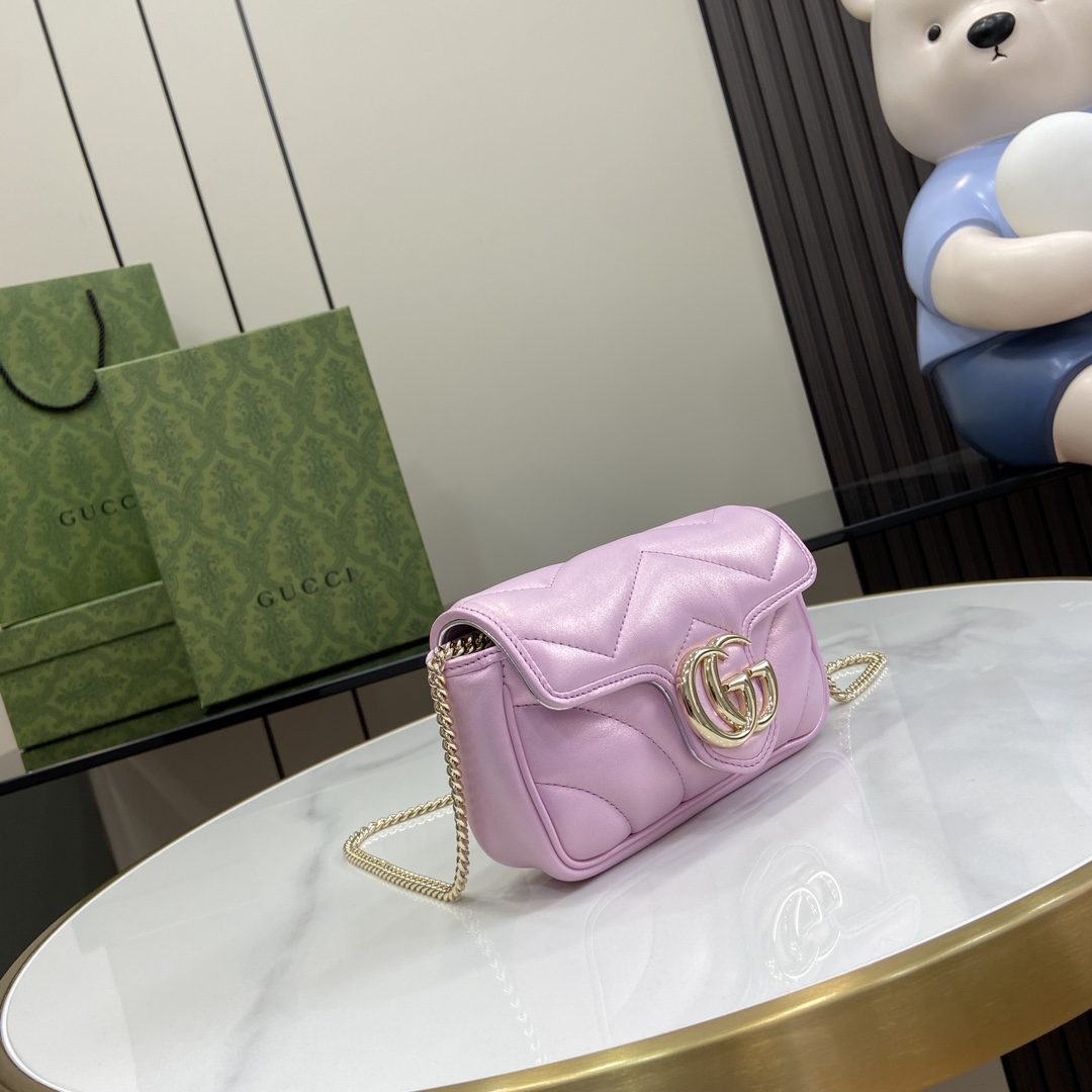 Gucci GG Marmont Super Mini Bag - PerfectKickZ