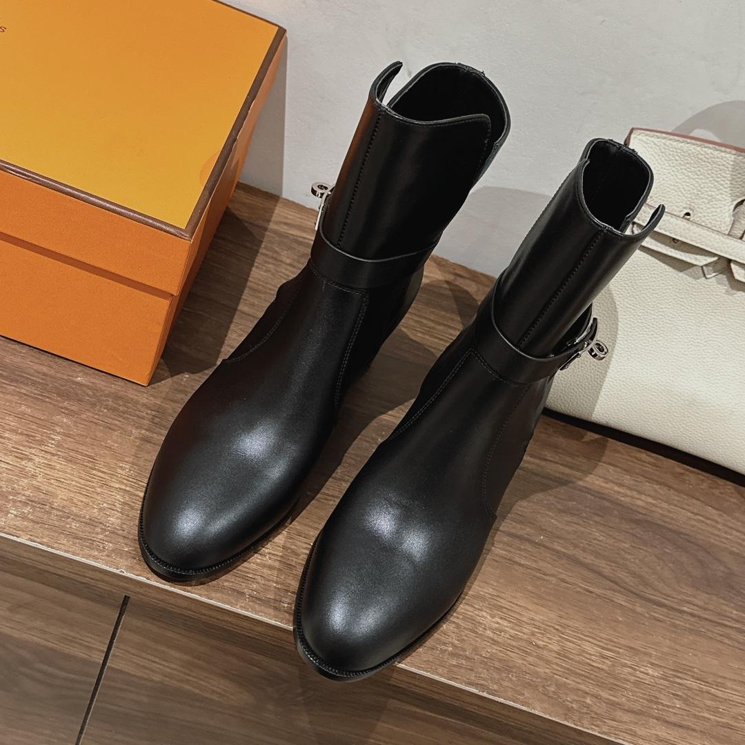 Hermes Frenchie 50 Ankle Boot - PerfectKickZ