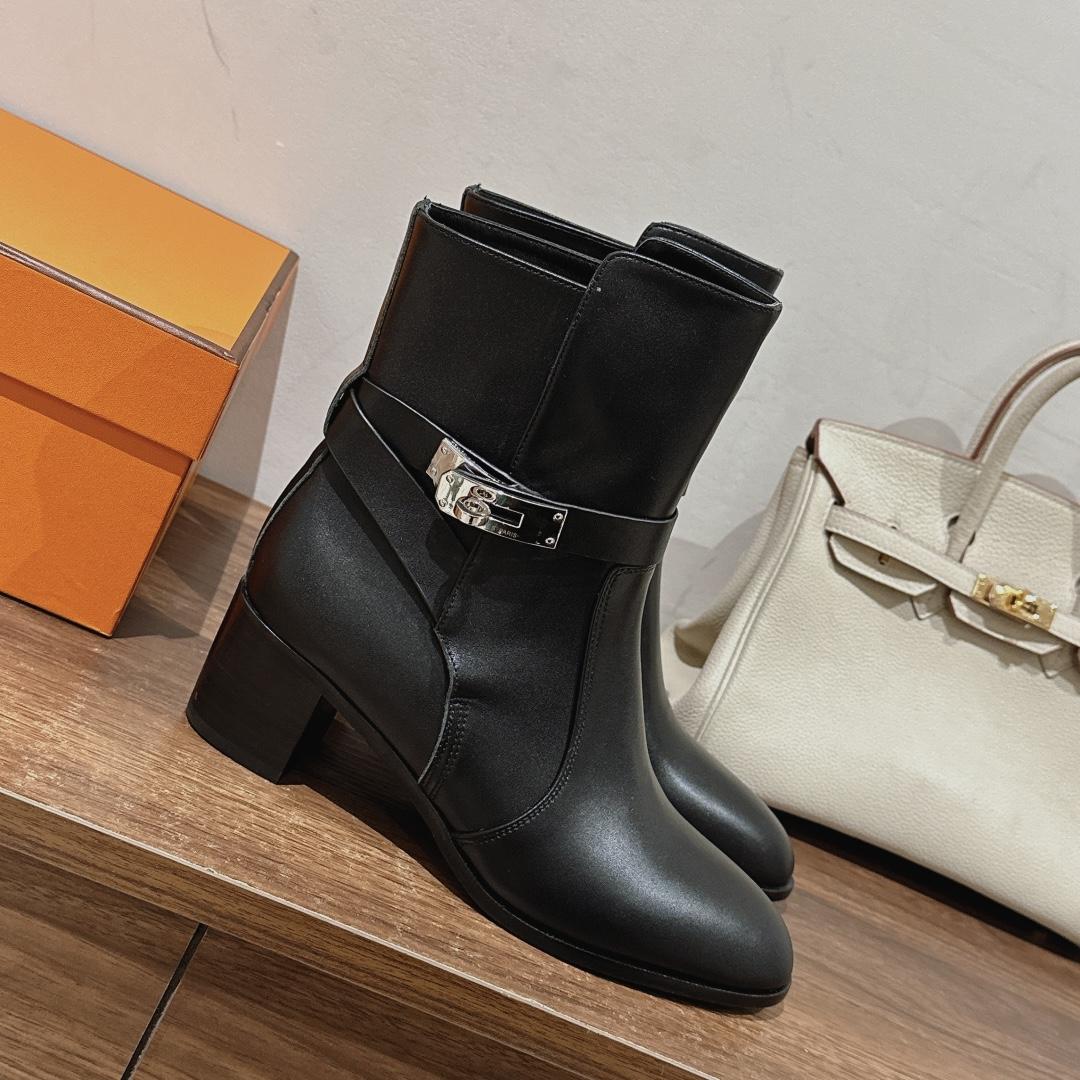 Hermes Frenchie 50 Ankle Boot - PerfectKickZ