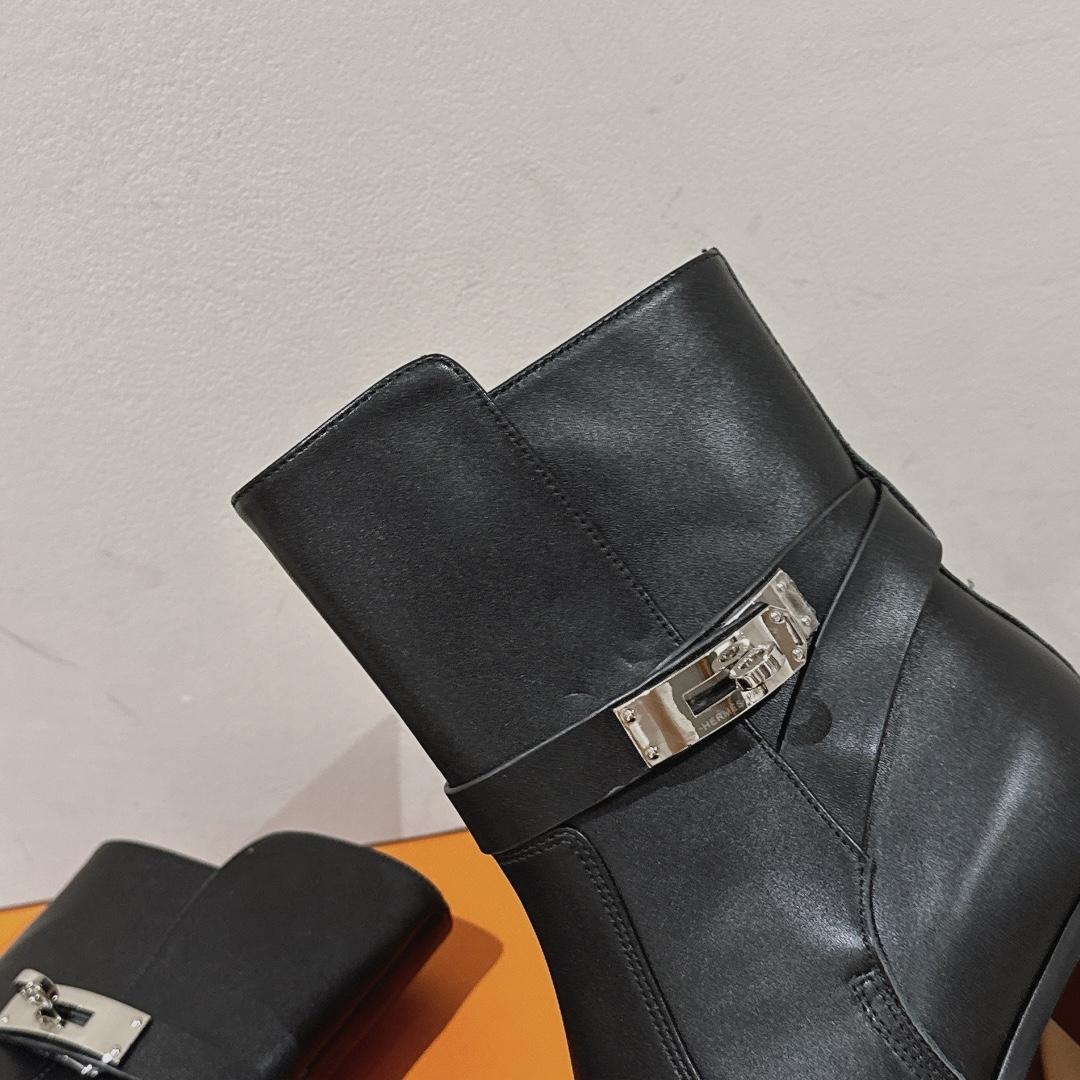 Hermes Frenchie 50 Ankle Boot - 