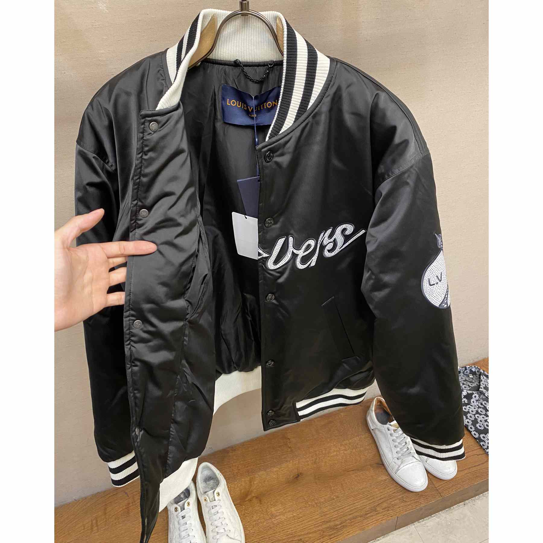 Louis Vuitton Embroidered Nylon Baseball Blouson   1AFHWZ - PerfectKickZ