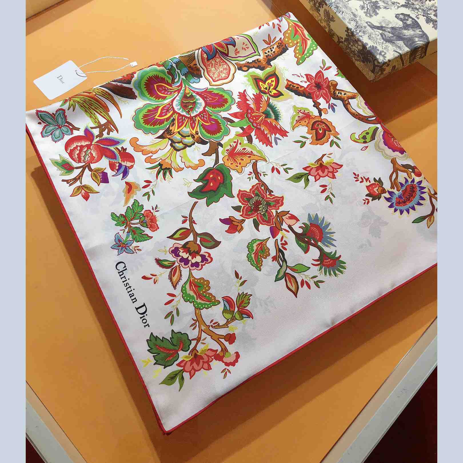 Dior Albero Della  Vita 90 Square Scarf  - PerfectKickZ
