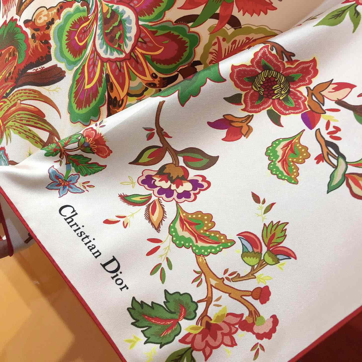 Dior Albero Della  Vita 90 Square Scarf  - PerfectKickZ