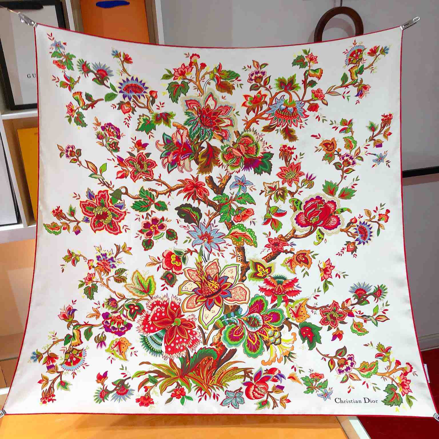 Dior Albero Della  Vita 90 Square Scarf  - PerfectKickZ