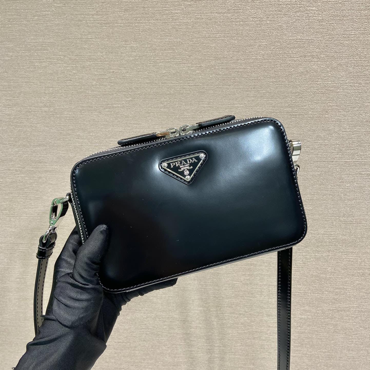 Prada Brique Brushed Leather Bag - PerfectKickZ