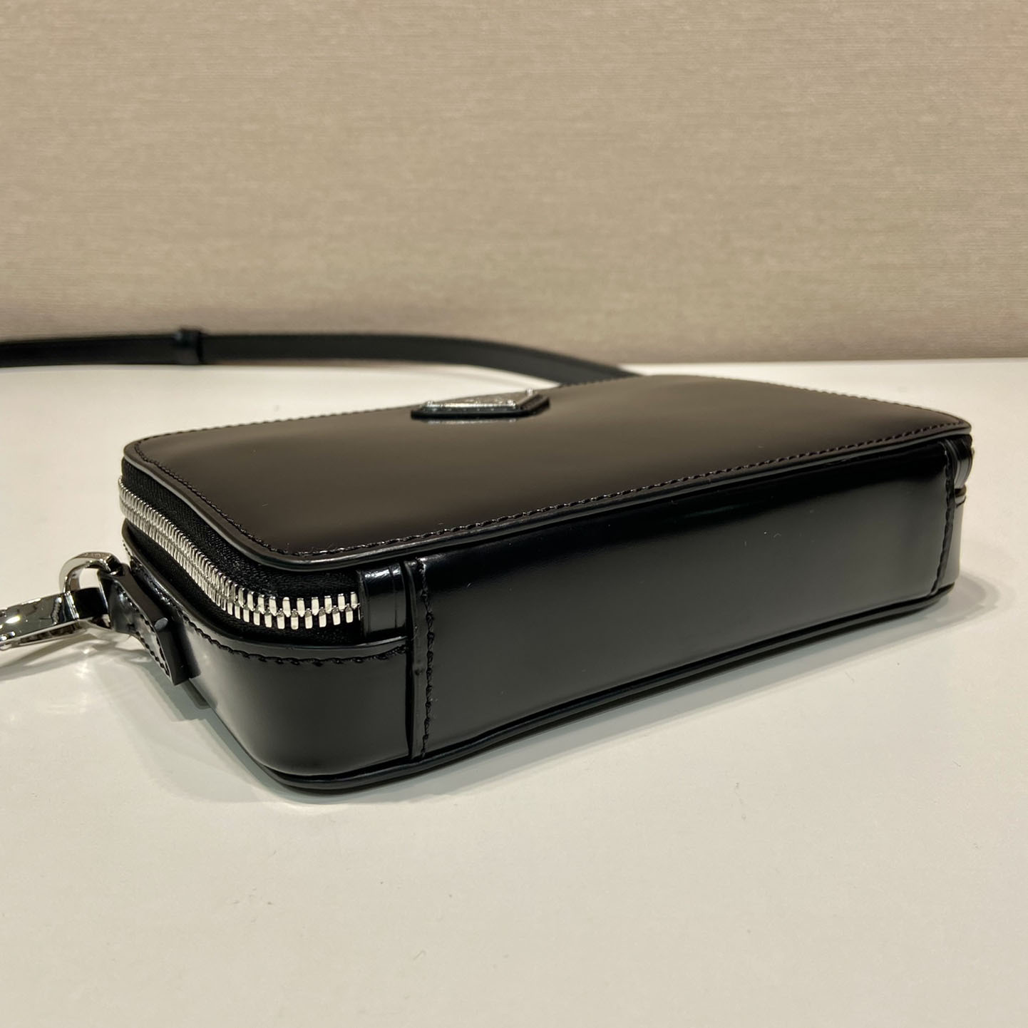 Prada Brique Brushed Leather Bag - PerfectKickZ
