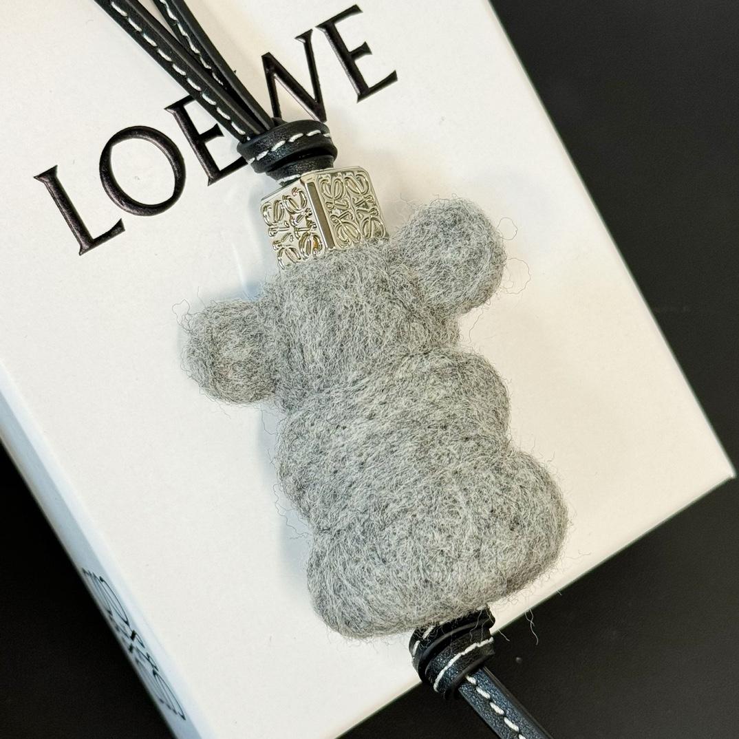 Loewe Koala Charm In Felt And Calfskin - PerfectKickZ