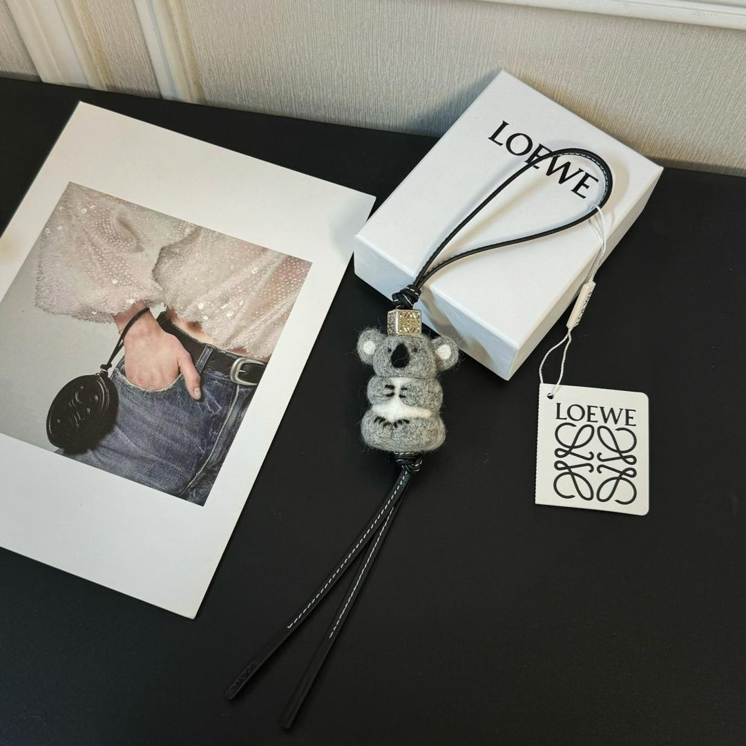 Loewe Koala Charm In Felt And Calfskin - PerfectKickZ