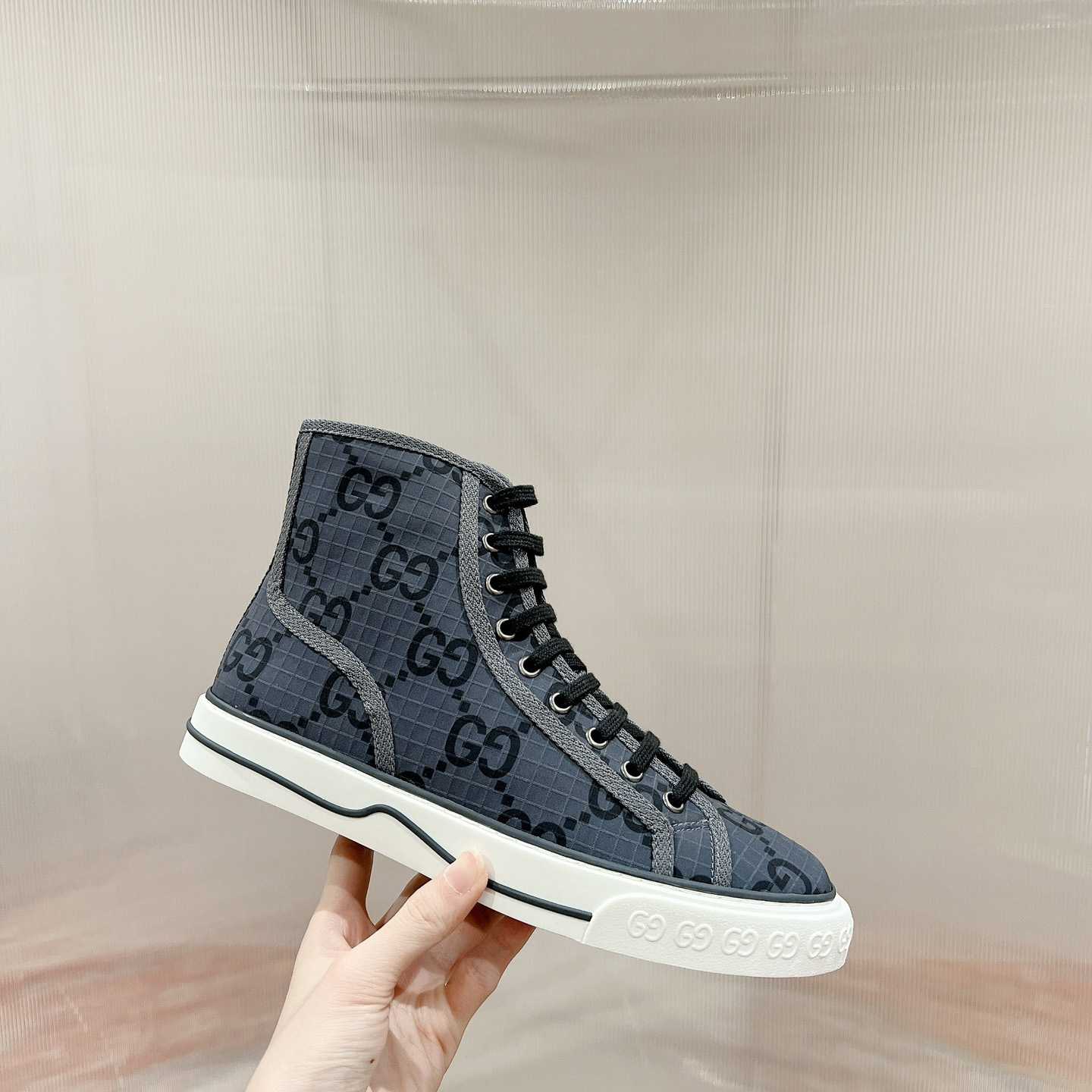 Gucci Tennis 1977 High-top Sneaker(upon uk size) - PerfectKickZ