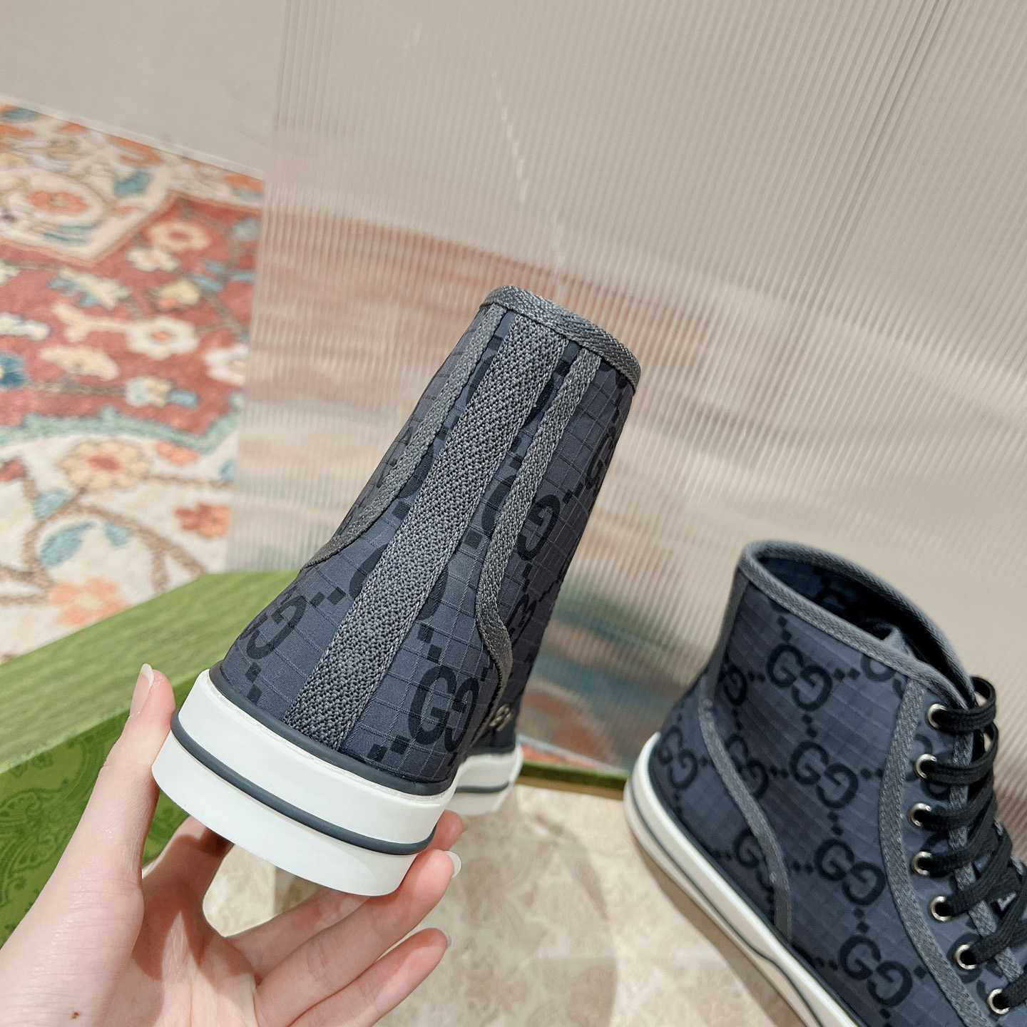 Gucci Tennis 1977 High-top Sneaker(upon uk size) - PerfectKickZ