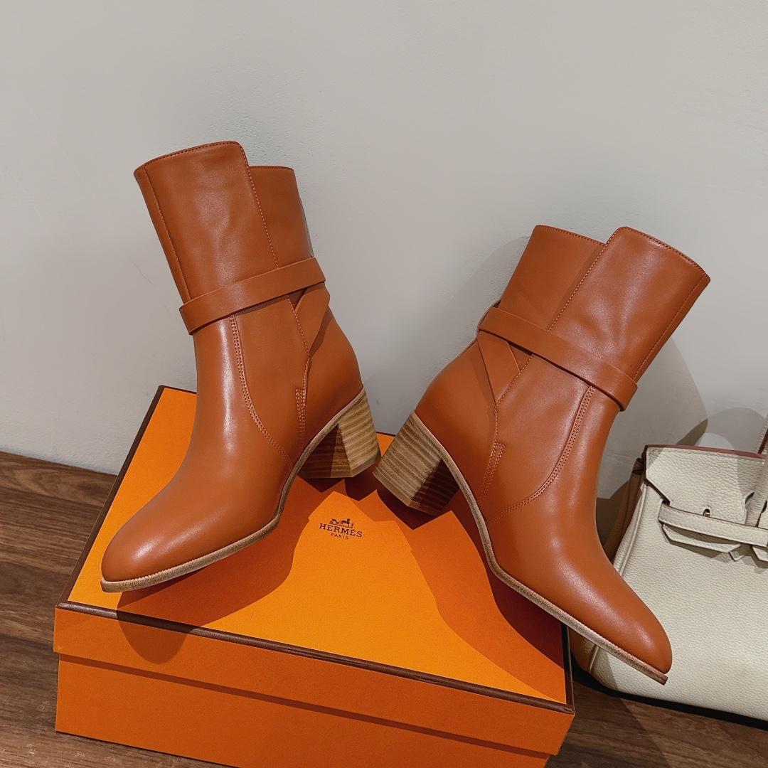 Hermes Frenchie 50 Ankle Boot - PerfectKickZ