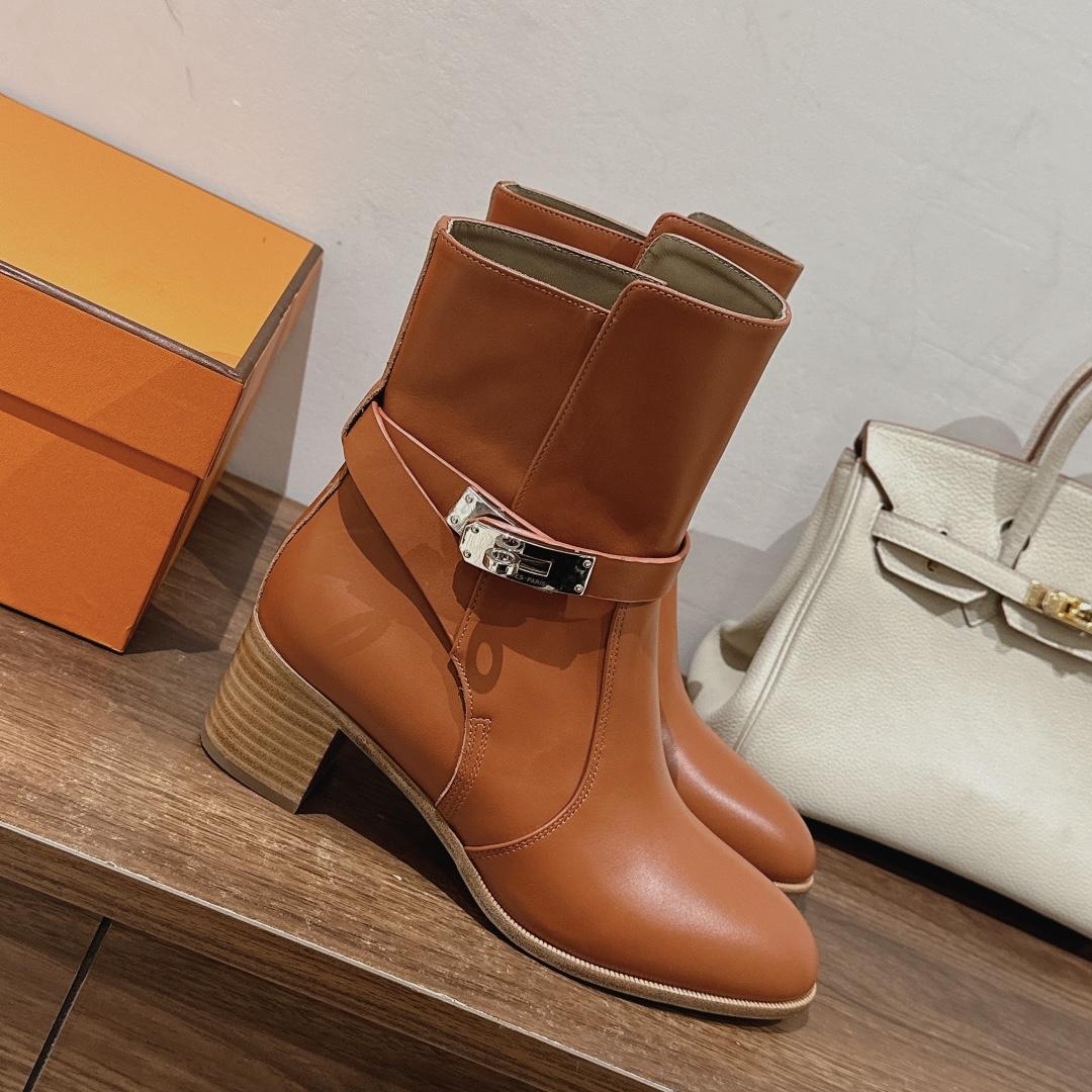 Hermes Frenchie 50 Ankle Boot - PerfectKickZ