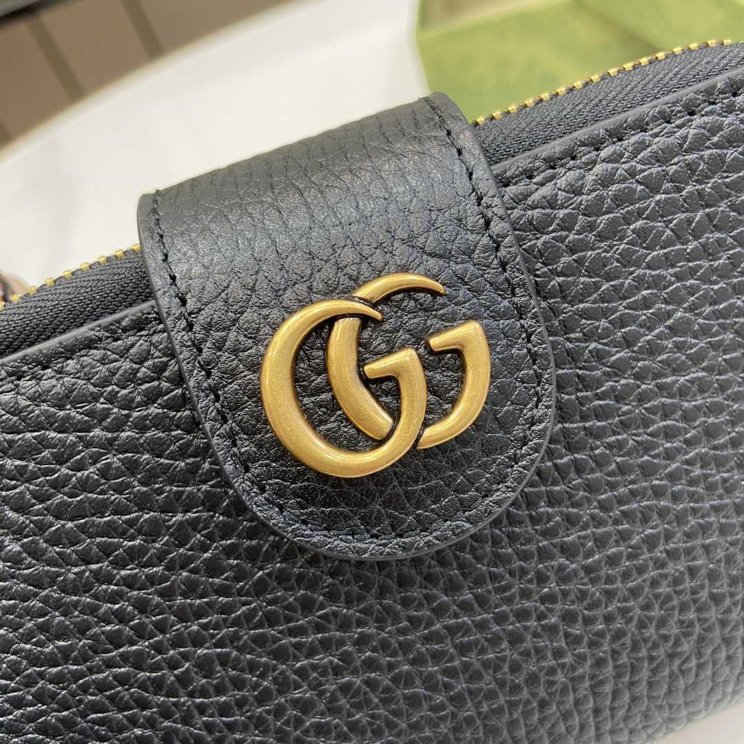 Gucci Medium double G Wallet With Bamboo - 