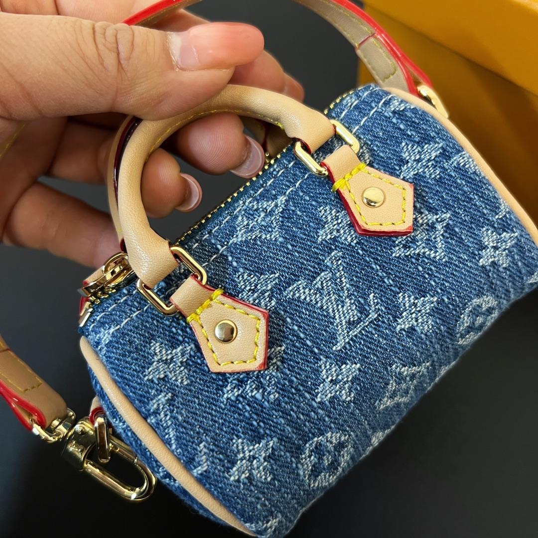 Louis Vuitton Micro Speedy Bag Charm   M01701 - PerfectKickZ