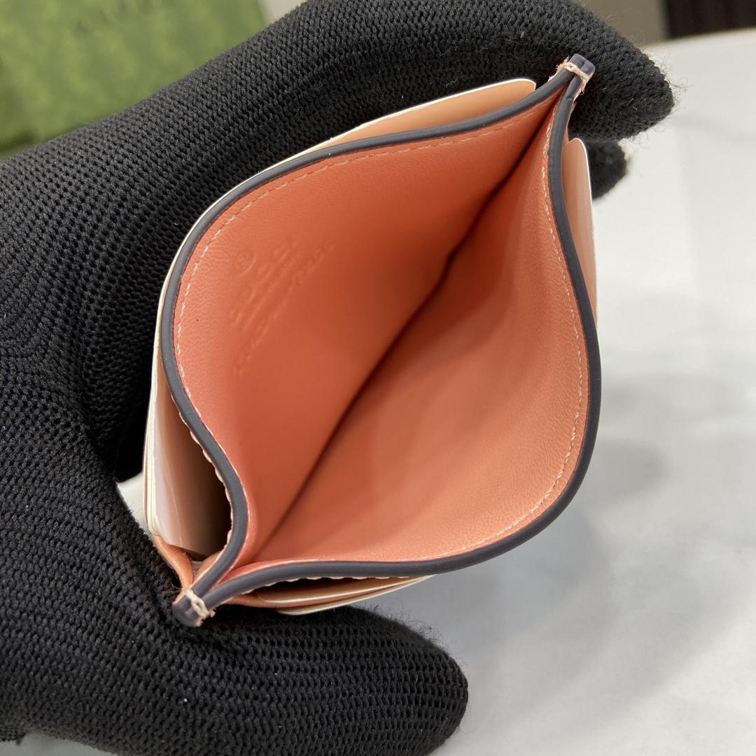 Gucci Card Case With Horsebit Print - PerfectKickZ