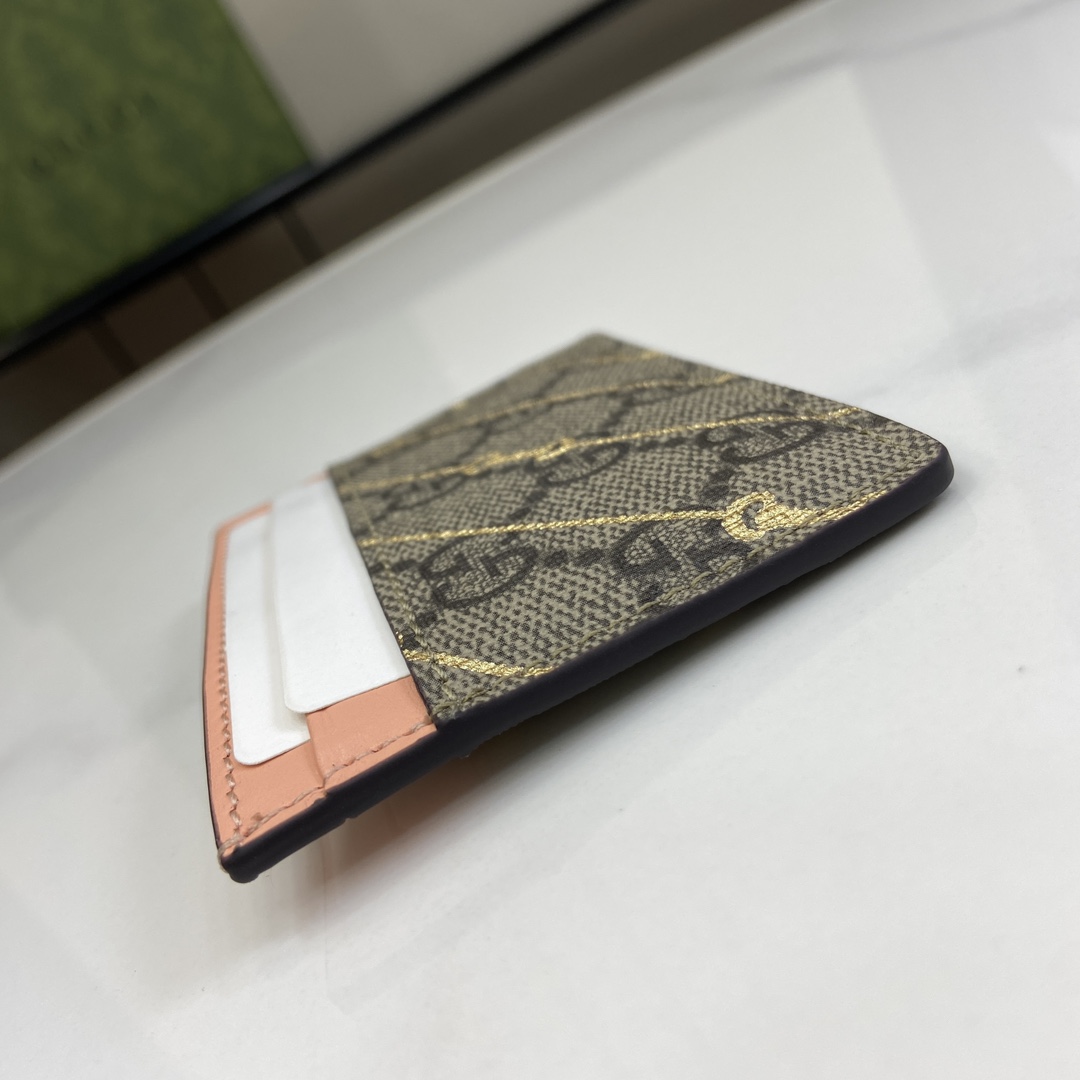 Gucci Card Case With Horsebit Print - PerfectKickZ
