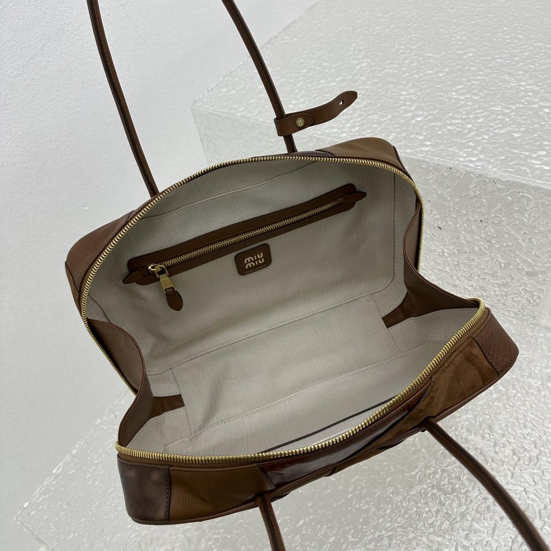 Miu Miu Leather Patchwork Bag - PerfectKickZ
