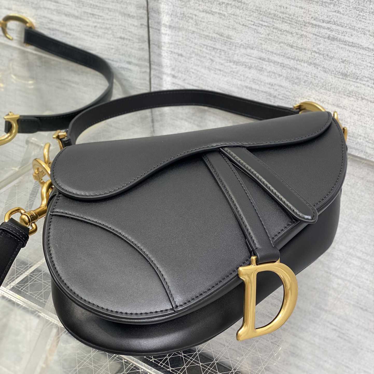 Dior Saddle Bag With Strap  (24×6×18cm) - PerfectKickZ