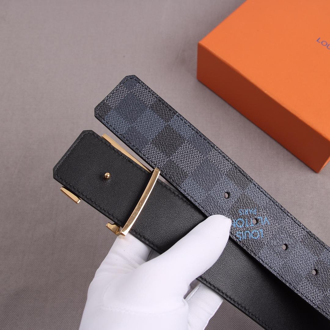 Louis Vuitton Reversible Belt LV Initiales - PerfectKickZ