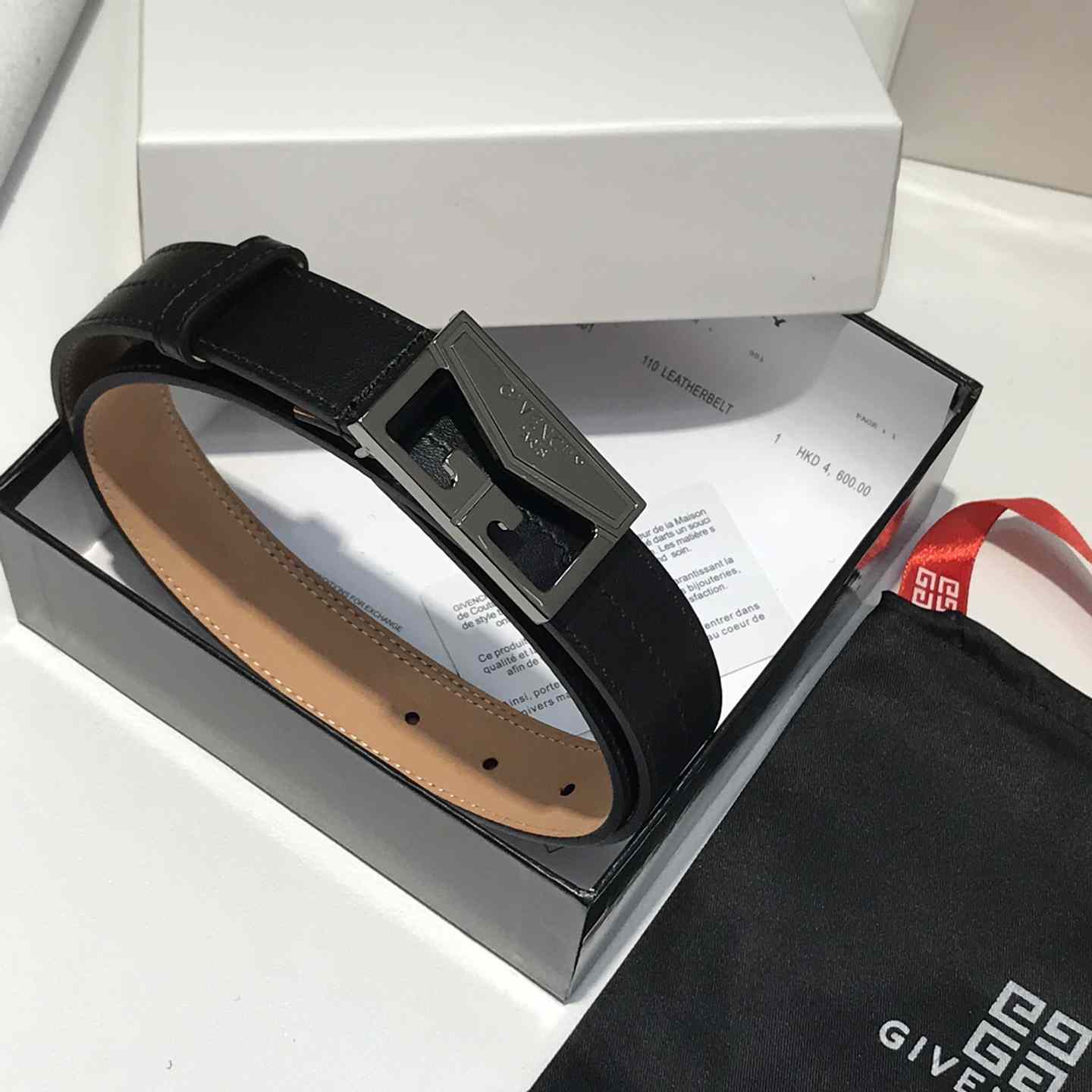 Givenchy  Leather Belt      30mm - PerfectKickZ