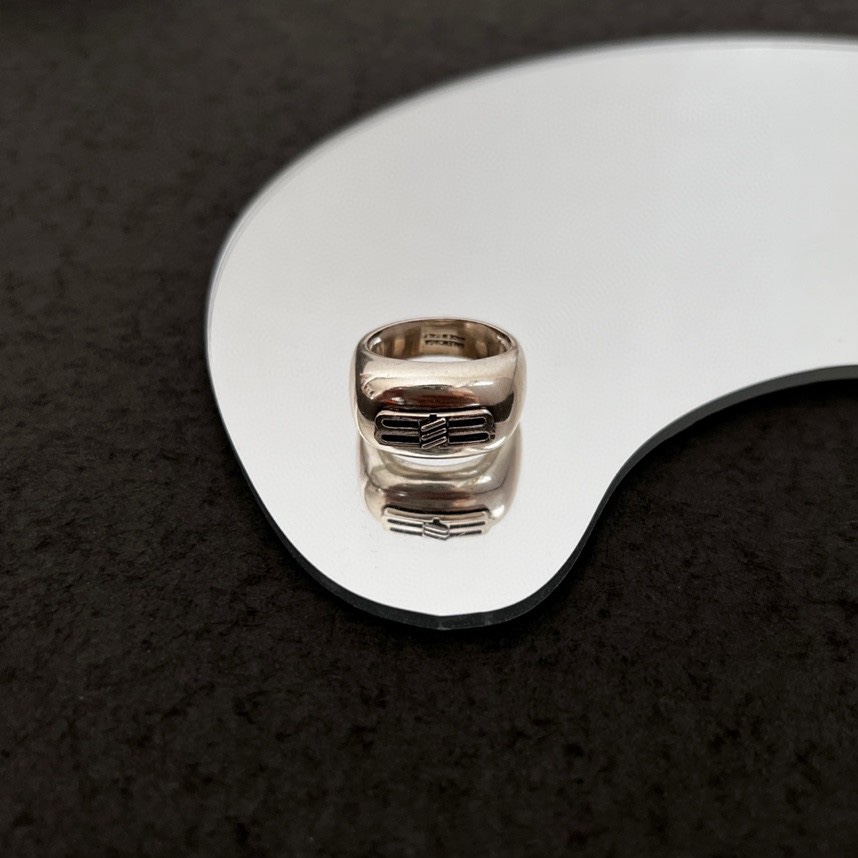 Balenciaga Icon Signet Ring  - PerfectKickZ