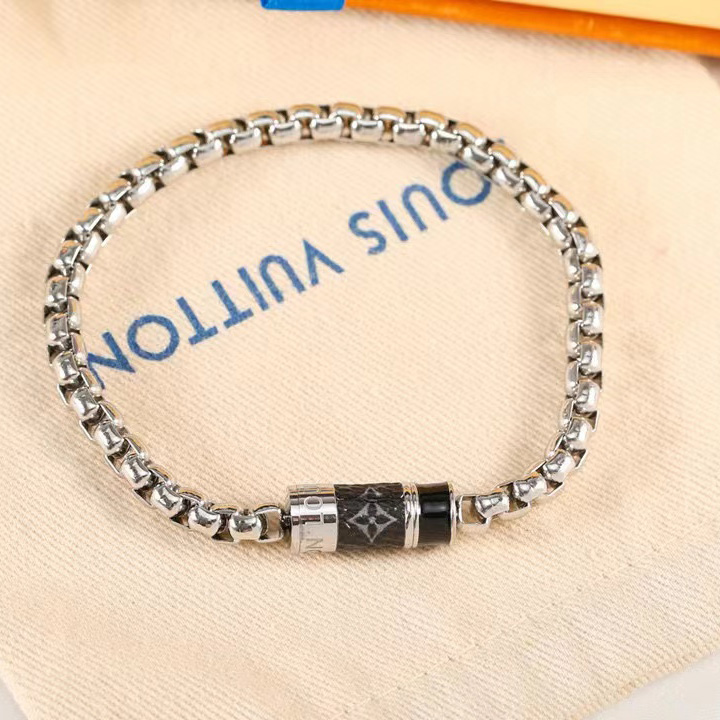Louis Vuitton Monogram Chain Bracelet     M63107 - PerfectKickZ
