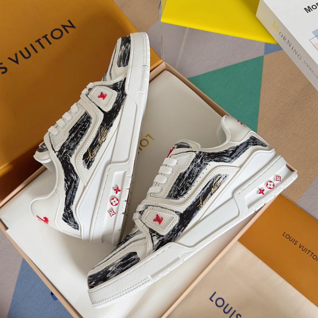 Louis Vuitton LV Trainer Sneaker    1ABLWJ - PerfectKickZ