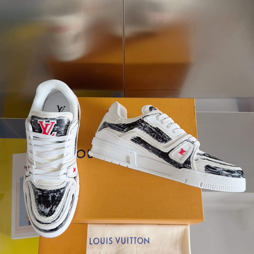 Louis Vuitton LV Trainer Sneaker    1ABLWJ - PerfectKickZ