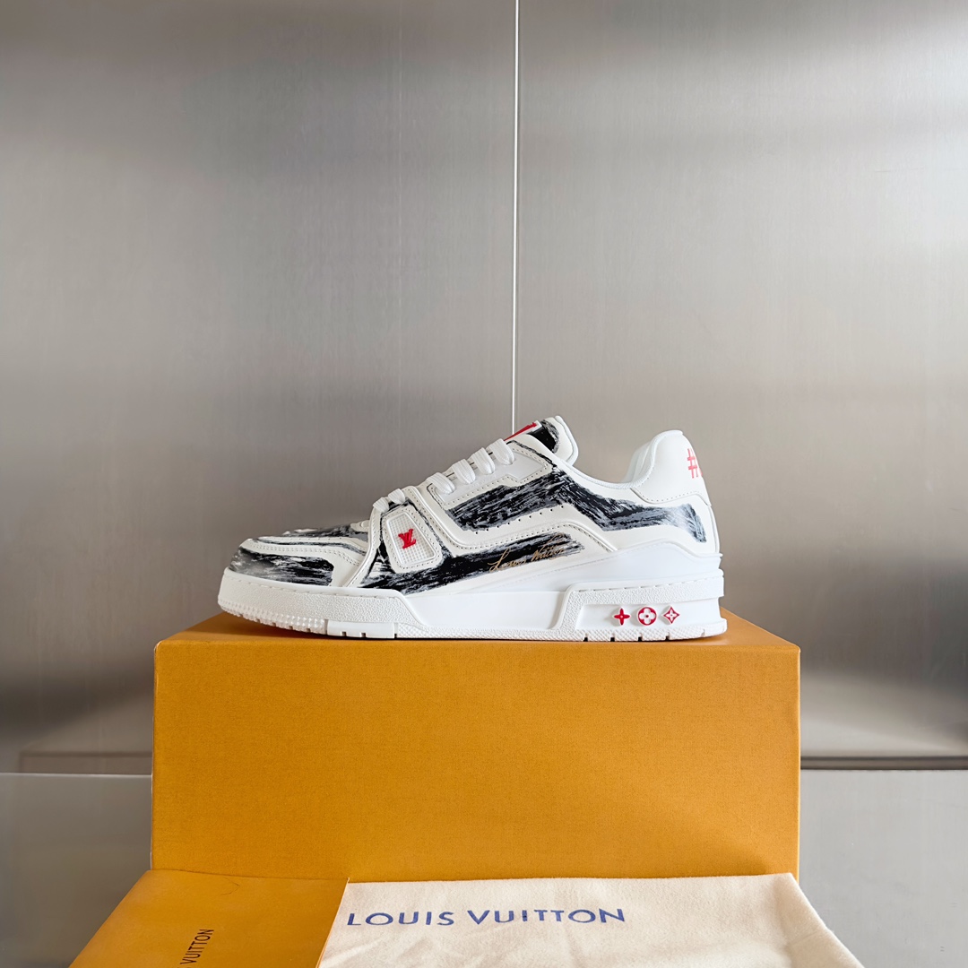Louis Vuitton LV Trainer Sneaker    1ABLWJ - PerfectKickZ