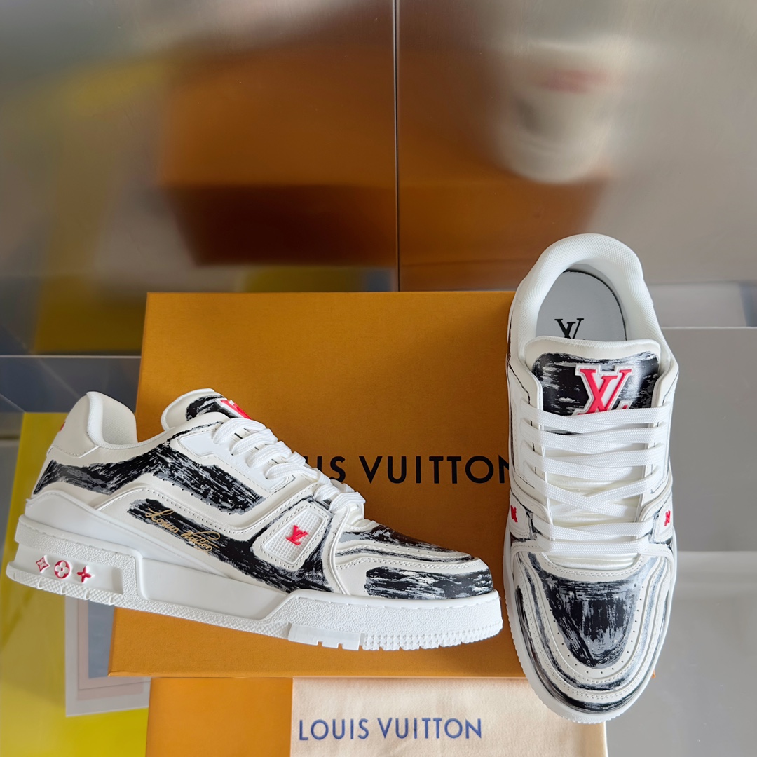 Louis Vuitton LV Trainer Sneaker    1ABLWJ - PerfectKickZ