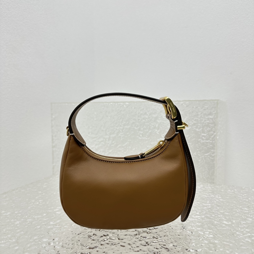 Miu Miu Leather Hobo Bag - PerfectKickZ