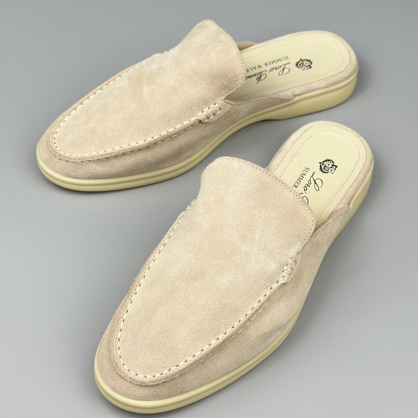 Loro Piana Babouche Walk Loafers - PerfectKickZ