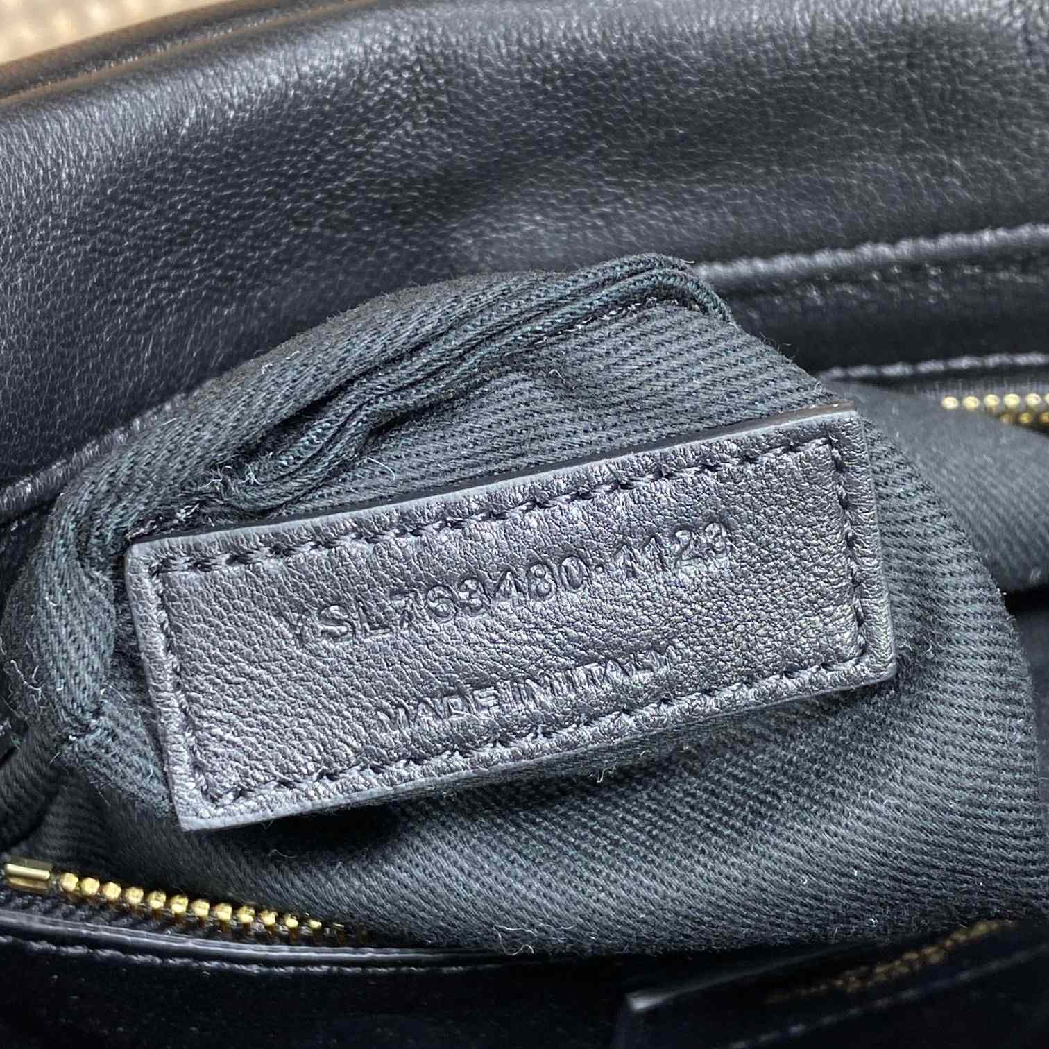 Saint Laurent Le 5 À 7 Supple Small In Padded Lambskin - PerfectKickZ