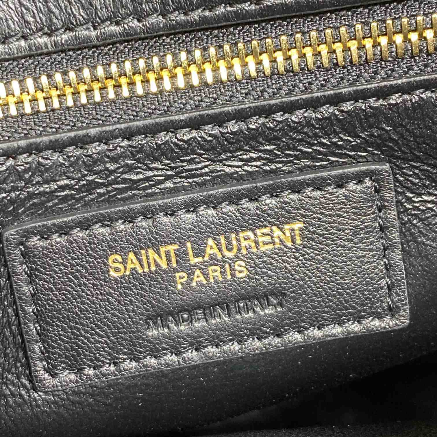 Saint Laurent Le 5 À 7 Supple Small In Padded Lambskin - PerfectKickZ